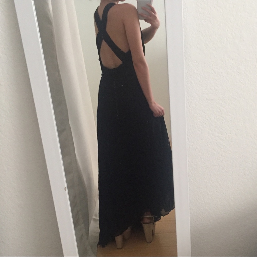 Reformation Asymmetrical Hem Dress